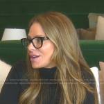 Dorit’s black frame eyeglasses on The Real Housewives of Beverly Hills