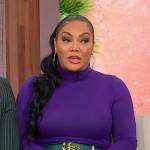 Egypt Sherrod’s green GG belt on Sherri