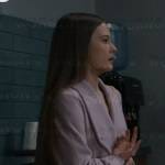 Esme’s mauve coat on General Hospital