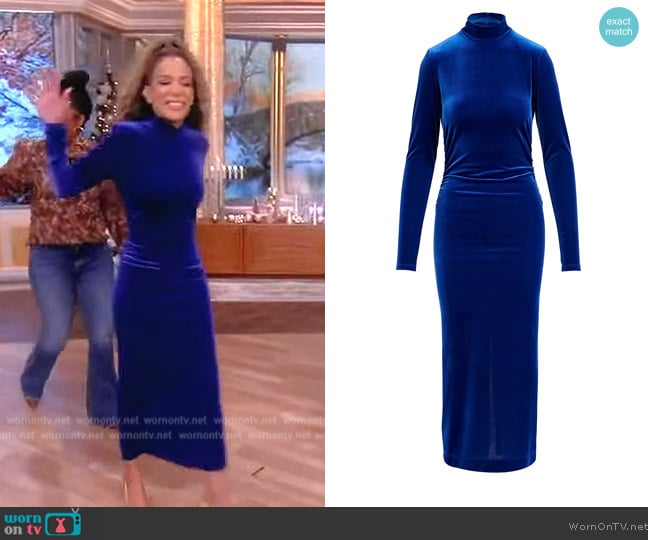 Essentiel Antwerp Erita dress worn by Sunny Hostin on The View