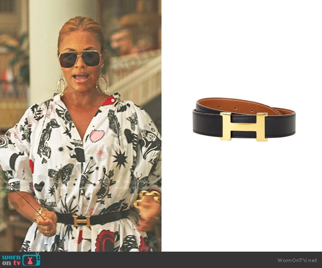 Hermes Constance Reversible Belt worn by  on The Real Housewives Ultimate Girls Trip