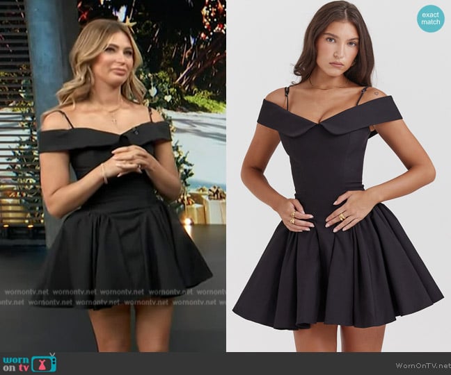 House of CB Elida Dress worn by Isabel Alysa on Access Hollywood