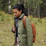 Jackie’s green quilted jacket on My Life with the Walter Boys
