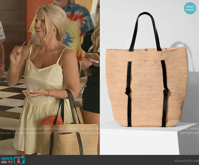 Janessa Leone Tanner Bag worn by Madison LeCroy on Southern Charm