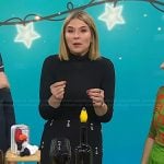 Jenna’s black embellished skirt on Today