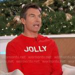 Jerry’s red JOLLY t-shirt on The Talk