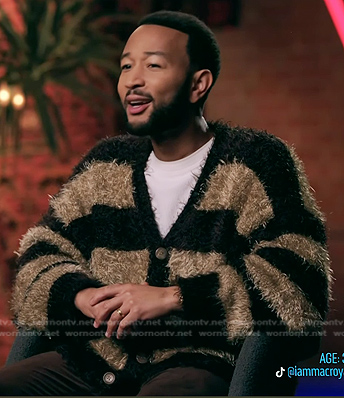 We're back! @johnlegend x @nbcthevoice in @amiri jacket