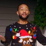 John Legend’s ugly christmas sweater on The Voice