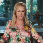 Kathy’s pink floral confessional blouse on Paris in Love