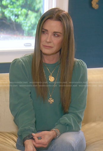 Kyle Richards' Brown Hoodie