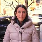 Maggie’s puffer down hooded coat on NBC News Daily