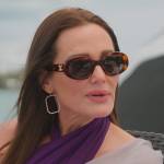 Meradith’s turtoise sunglasses on The Real Housewives of Salt Lake City