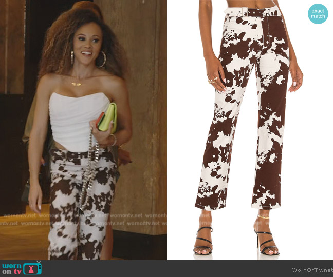 Miaou Lou Pants worn by Ashley Darby on The Real Housewives of Potomac