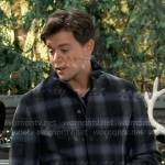 Michael’s plaid jacket on General Hospital