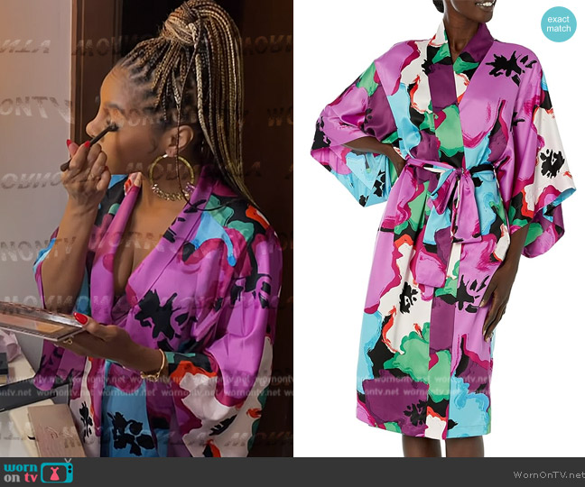 Natori Tsubaki Robe worn by  on The Real Housewives Ultimate Girls Trip