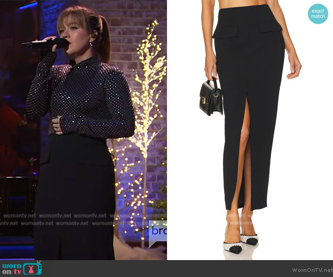 Nicholas Ayada Skirt worn by Kelly Clarkson on The Kelly Clarkson Show