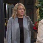 Nicole’s grey cardigan on Days of our Lives