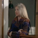 Nina’s plaid coat on General Hospital