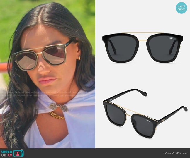 Quay Sweet Dreams Sunglasses worn by Monica Garcia on The Real Housewives of Salt Lake City