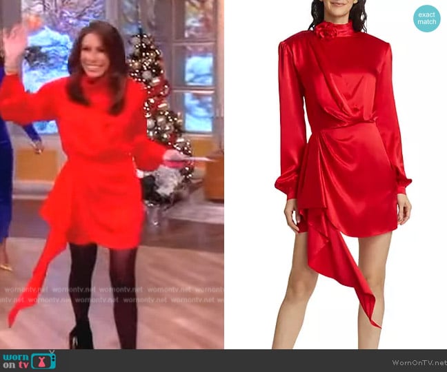 Ronny Kobo Rocky Dress worn by Alyssa Farah Griffin on The View