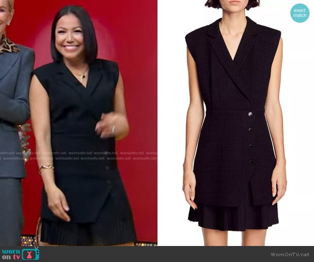 Sandro Alexandrie Dress worn by Stephanie Ramos on Good Morning America