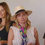 Sonja’s white lace top on The Real Housewives Ultimate Girls Trip