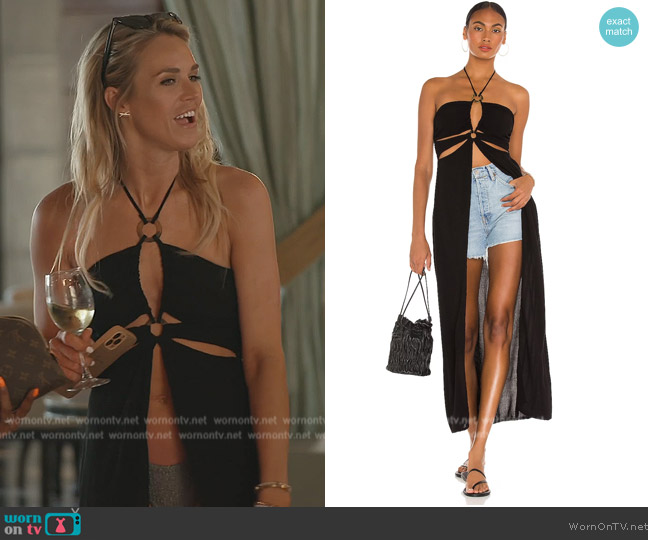 Tularosa Tekoa Maxi Top worn by Olivia Flowers on Southern Charm