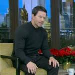 Mark Wahlberg’s colorblock sneakers on Live with Kelly and Mark