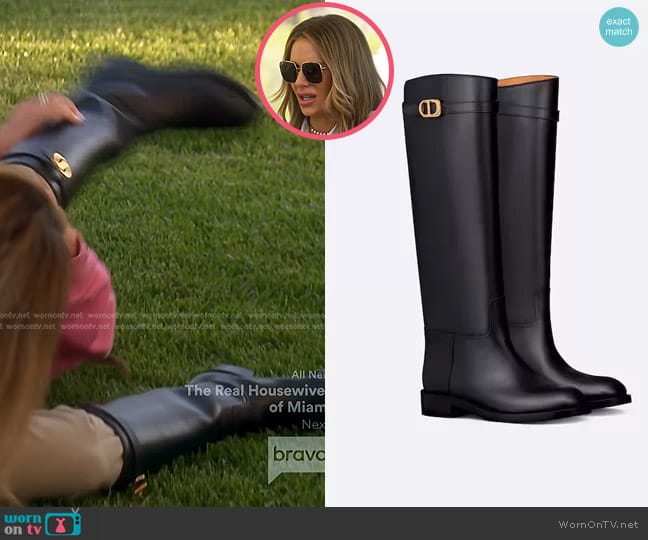 Dior Empreinte Boot worn by Dorit Kemsley on The Real Housewives of Beverly Hills