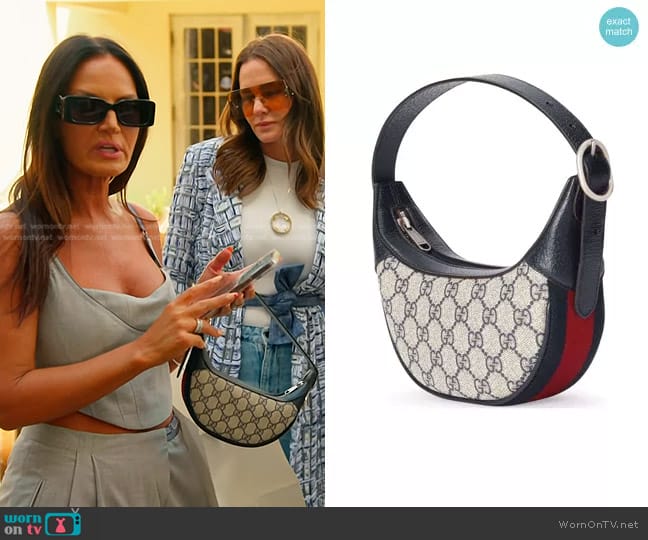 Gucci Mini Ophidia GG Tote Bag worn by Lisa Barlow on The Real Housewives of Salt Lake City