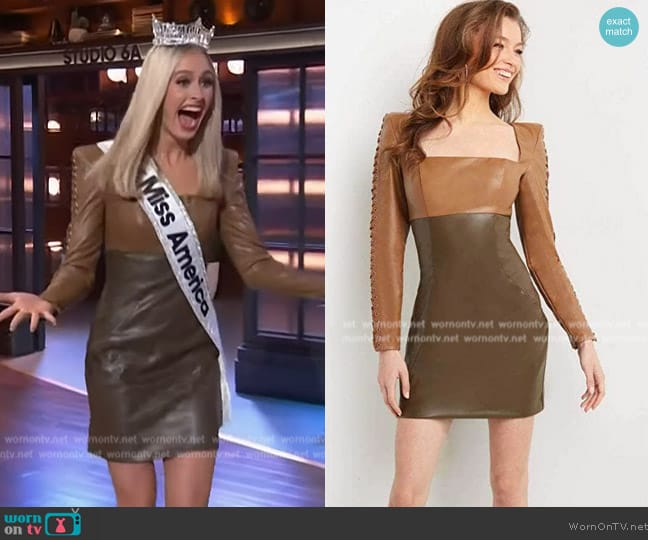 Jovani 09585 Short Dress worn by Madison Marsh on The Kelly Clarkson Show