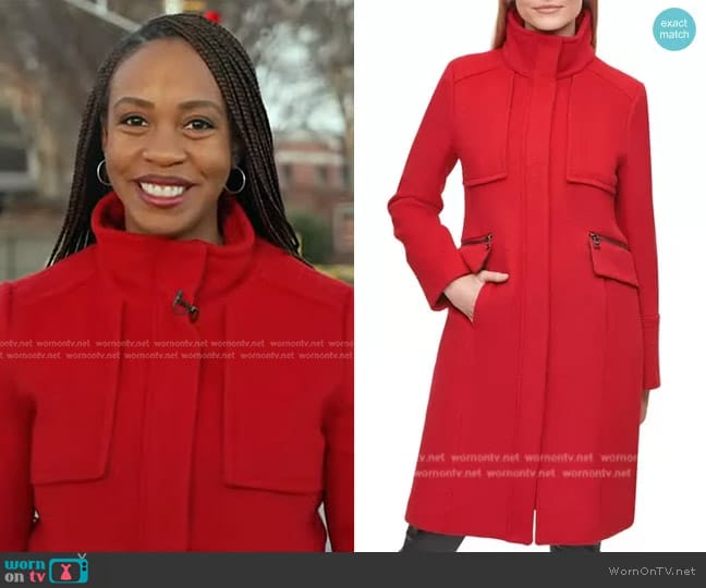 WornOnTV: Blayne Alexander’s red coat on Today | Clothes and Wardrobe ...