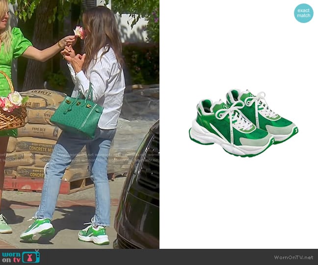 Louis Vuitton Low-Top Sneakers worn by Kyle Richards on The Real Housewives of Beverly Hills