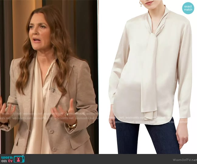 M.M. La Fleur The Darcy Top worn by Drew Barrymore on The Drew Barrymore Show