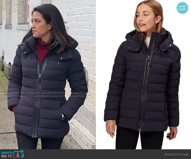 WornOnTV: Valerie Castro’s hooded down jacket on NBC News Daily ...