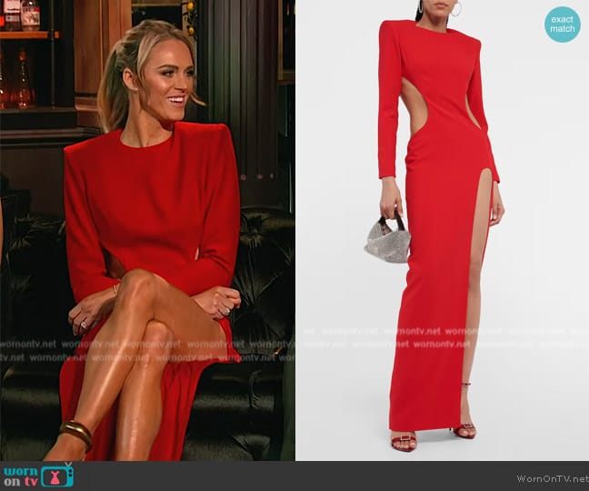 Monot Cutout gown worn by Olivia Flowers on Southern Charm