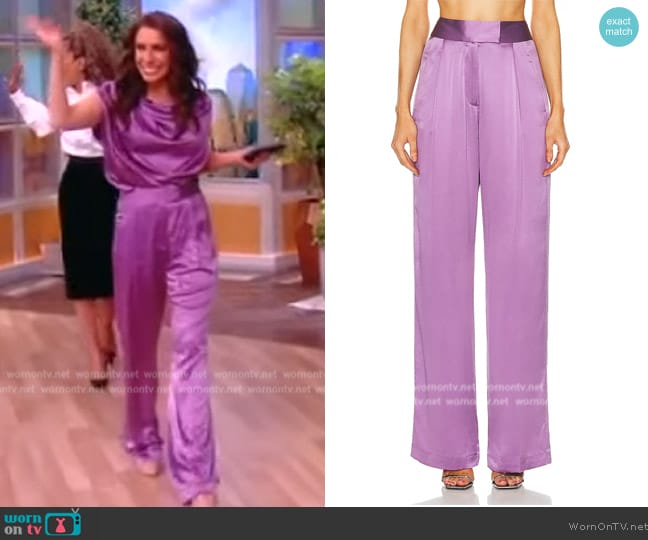 The Sei Wide Leg Trouser worn by Alyssa Farah Griffin on The View