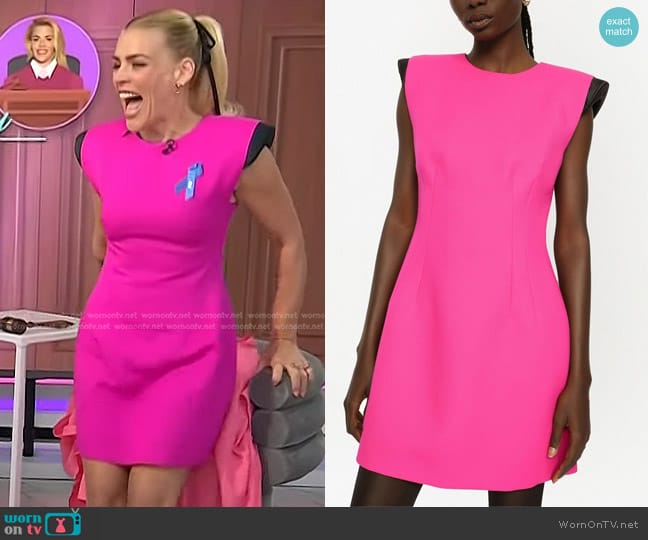 Dolce & Gabbana Wool-Ponte Mini Dress worn by Busy Philipps on Today