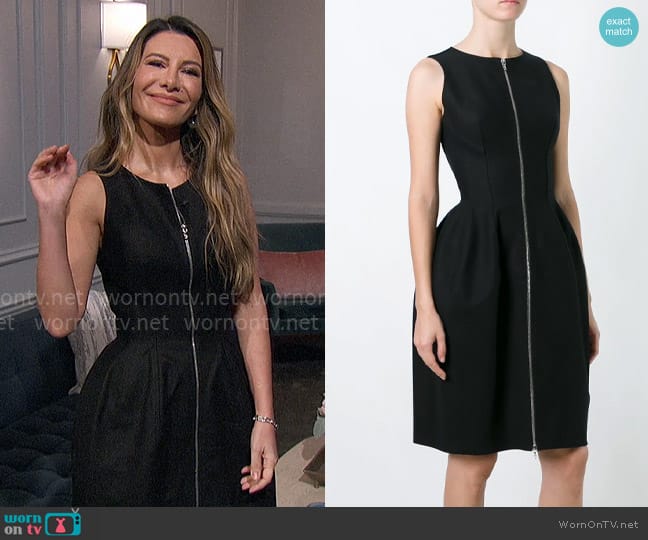 Alaia Zipper Dress worn by Nasim Pedrad on The Talk