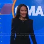 Beverly Johnson’s black sheath dress on Good Morning America