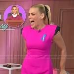 Busy Philipps’s pink mini dress on Today