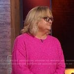 Chonda Pierce’s pink embellished sweater on Sherri