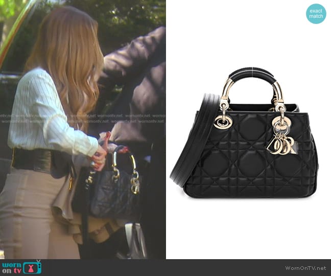 Dior 95.22 Lady Dior Bag worn by Dorit Kemsley on The Real Housewives of Beverly Hills