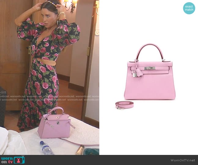 Hermes Kelly 25 Bag worn by Kyle Richards on The Real Housewives of Beverly Hills