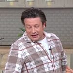 Jamie Oliver’s plaid shirt on Good Morning America