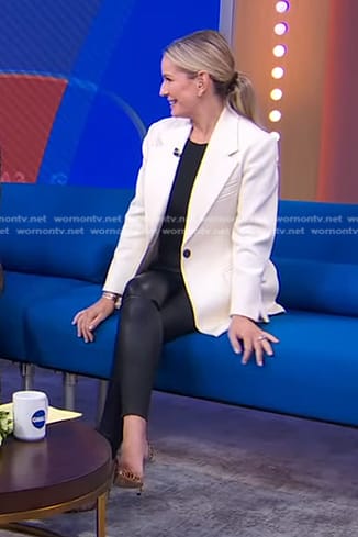 Jennifer’s white blazer on Good Morning America