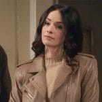 Julia’s light brown leather jacket on Extended Family