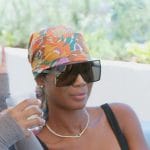 Kiki’s black rectangle sunglasses on The Real Housewives of Miami