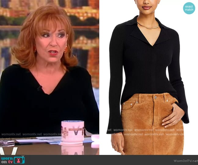 Kobi Halperin Luna Wool Sweater worn by Joy Behar on The View