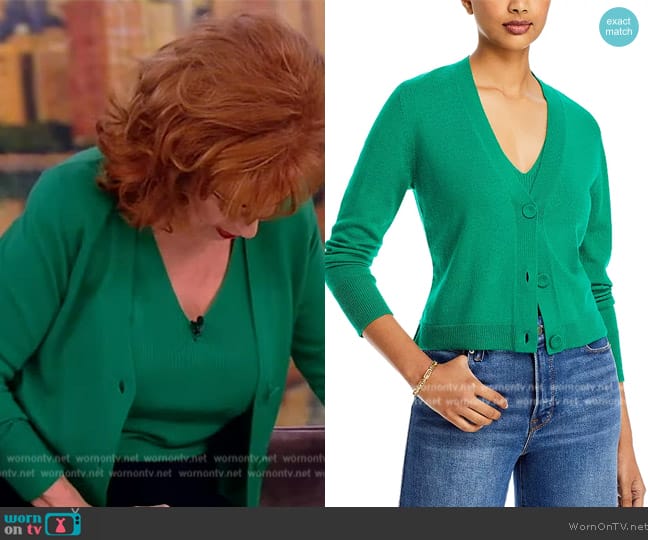 Kobi Halperin Wool Florence Button Front Sweater worn by Joy Behar on The View